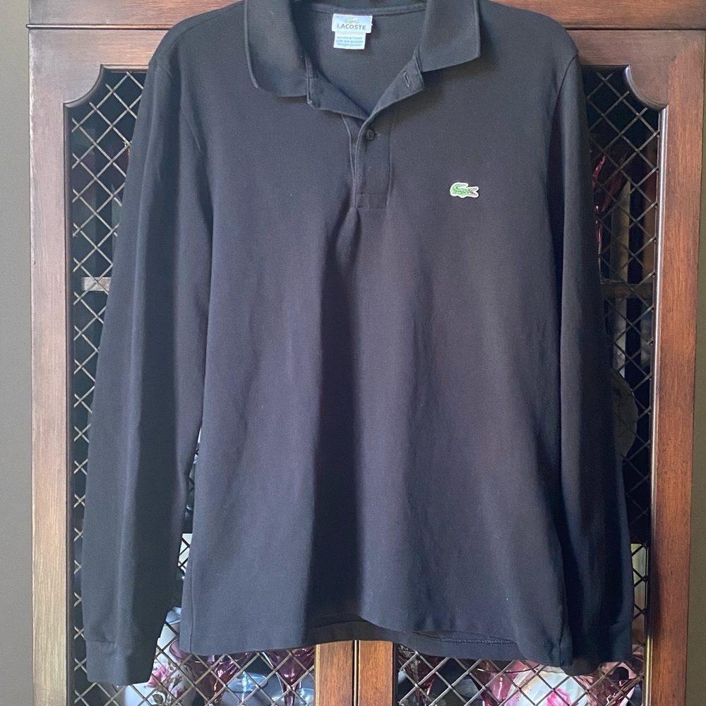 Lacoste LS black polo - size 4